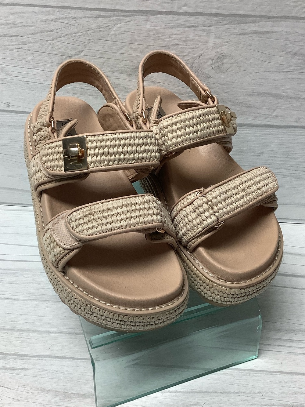 Steve Madden Woven Platform Sandals